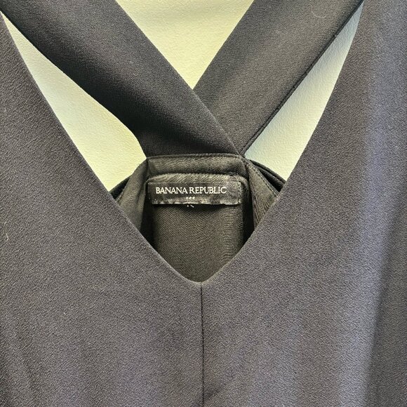 BANANA REPUBLIC BLACK BOW MINI DRESS - Picture 3 of 3